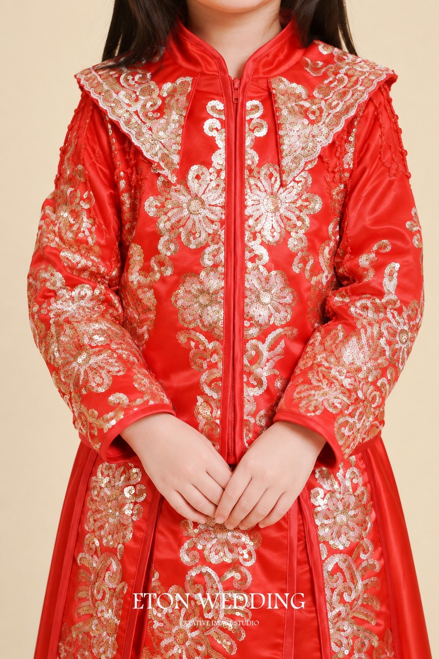 花童服,花童服推薦,花童服出租,女童中式禮服,女童秀禾服,花童服款式
